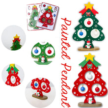 Load image into Gallery viewer, Christmas Tree Small Ornament Mini Painted Christmas