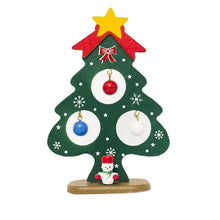 Load image into Gallery viewer, Christmas Tree Small Ornament Mini Painted Christmas