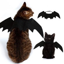 Load image into Gallery viewer, Cute Halloween Cat Costume Small Pet Cat Bat Wings