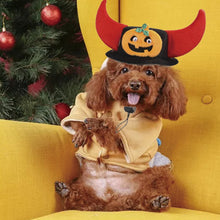 Load image into Gallery viewer, Halloween Pet Dog Cat Cute Santa Snowman Bat Head Elk Horn Headdress Hat Cap
