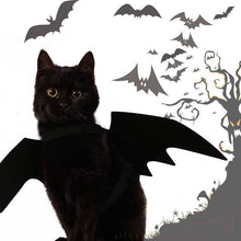 Load image into Gallery viewer, Cute Halloween Cat Costume Small Pet Cat Bat Wings