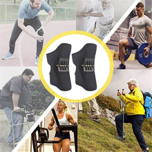 Load image into Gallery viewer, Upgraded version knee joint support pads Breathable Non-slip power knee stabilizer pads Climbing body well spring Sport knee