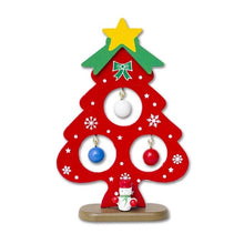Load image into Gallery viewer, Christmas Tree Small Ornament Mini Painted Christmas
