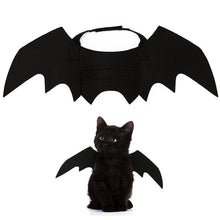 Load image into Gallery viewer, Cute Halloween Cat Costume Small Pet Cat Bat Wings